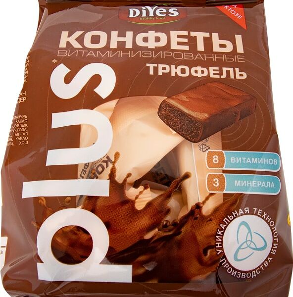 Конфеты DiYes Трюфель витаминизированные 200г