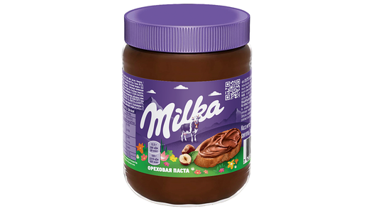 Паста ореховая Milka с добавлением какао 350г