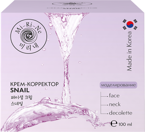 Крем для лица MI-RI-NE Snail Моделирующий, 100мл