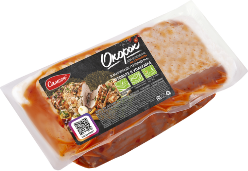 

Окорок свиной для запекания САМСОН в маринаде теличерри, весовой