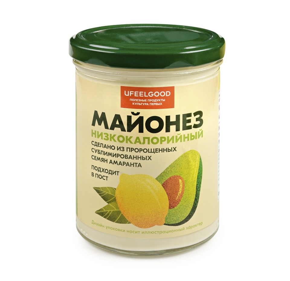 

Майонез Ufeelgood вегетарианский 450 мл