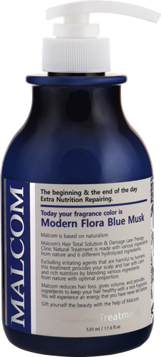 

Бальзам для волос MALCOM Modern flora blue musk, 520 мл