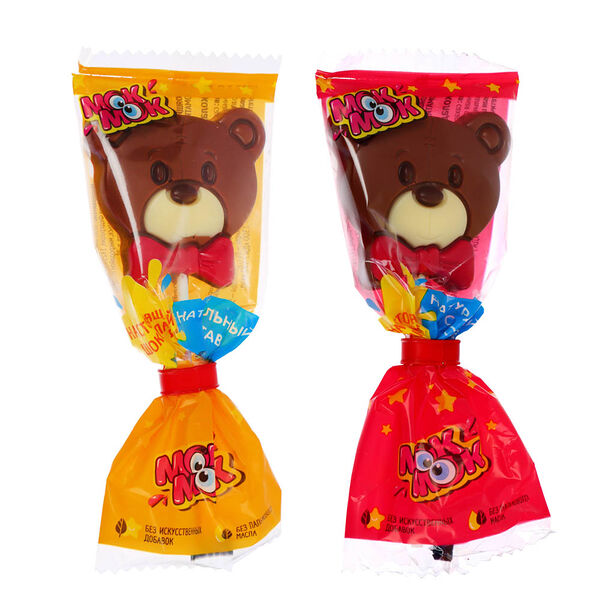 Шоколадная фигурка Капля Радуги на палочке в ассортименте 24 г