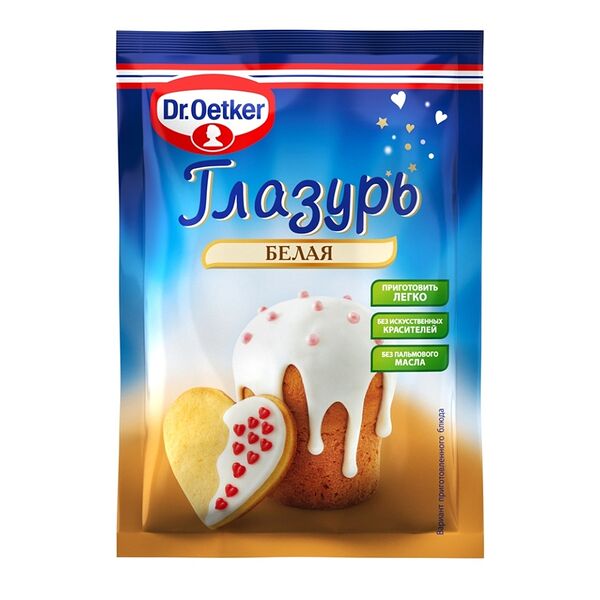 Глазурь белая Dr. Oetker