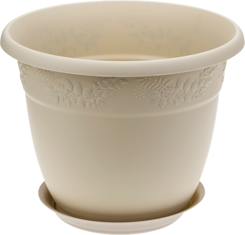 

Горшок Idea Рябина Латте 1.4 литра 16х12.5 см