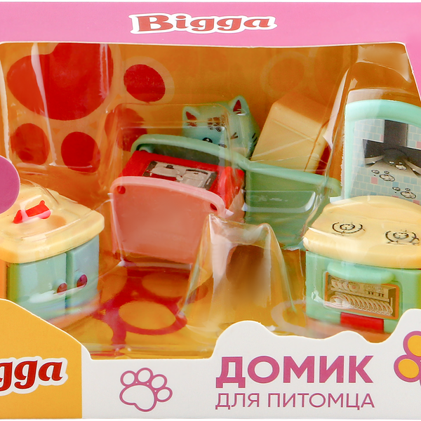 Набор игровой Bigga Домик для питомца Арт. B1204824