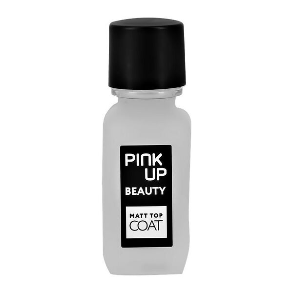 Матирующее верхнее покрытие для ногтей Pink Up Beauty Matt top coat 11 мл