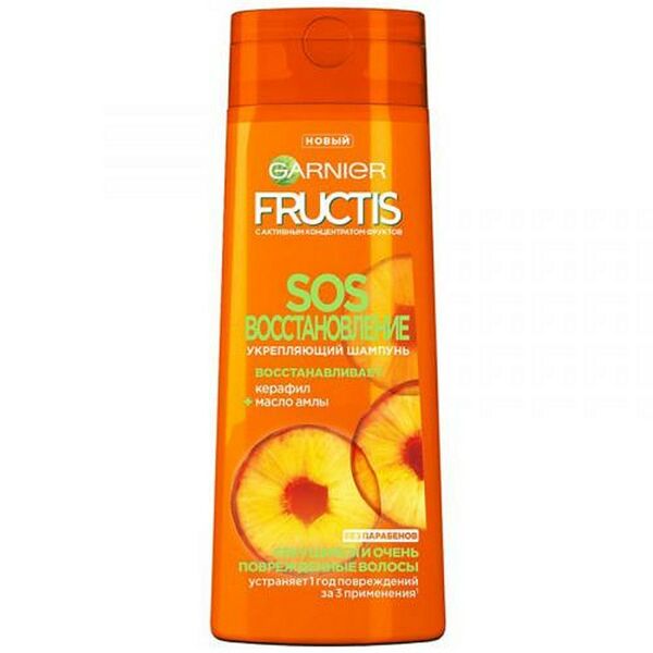 Шампунь для волос Garnier Fructis SOS Восстановление, 250 мл