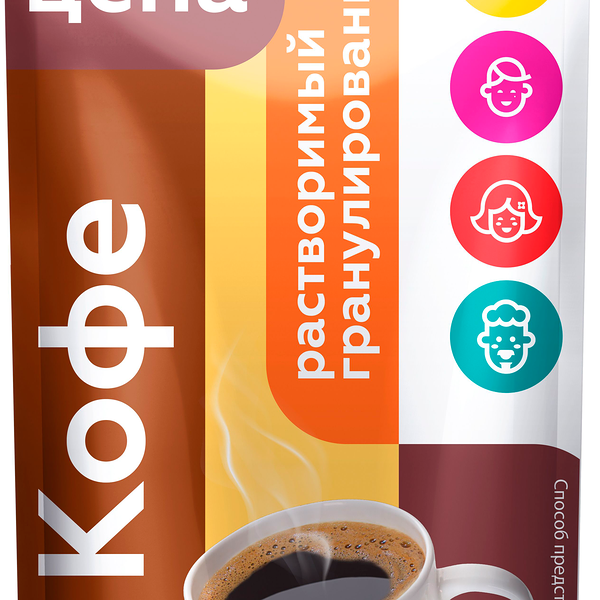 Кофе растворимый Моя цена гранулированный 75 г