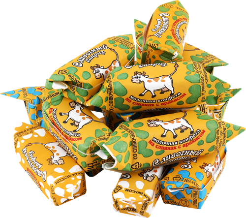 

Конфеты Сливочный каприз молочные на сливках с арахисом и кунжутом ассорти вес