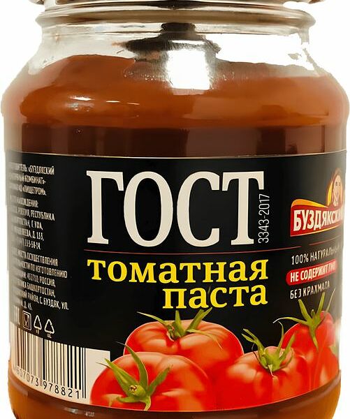 Паста Буздякский томатная 25% 260г