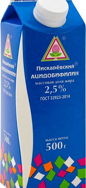 Ацидобифилин Пискаревский Молочный Завод 2.5% 500 мл