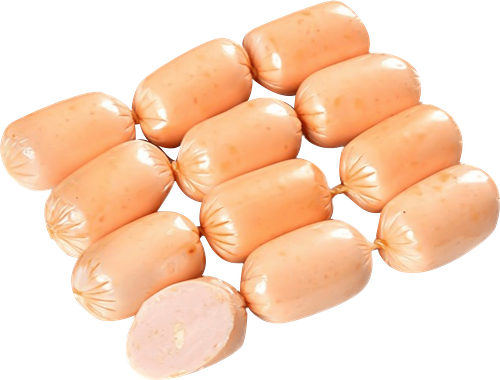 Сардельки РОМАНИШИН Колобушки с сыром, категория В, 480г