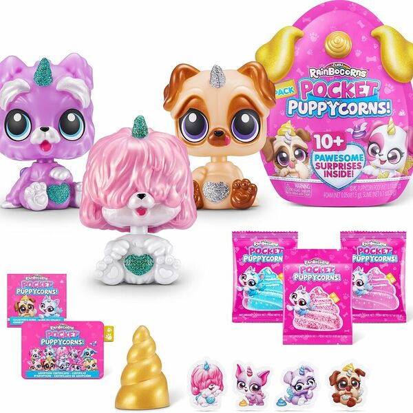 Игровой набор сюрприз Zuru Rainbocorns Pocket Puppycorn мал, в ассорт 9285