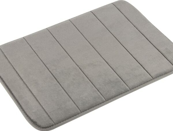 Коврик для ванной Рыжий кот Cozy серый 40*60см