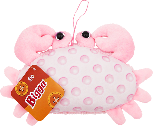 Игрушка мягкая Bigga Морик крабик 25см