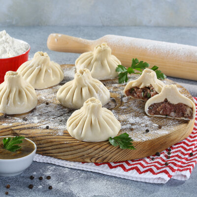 МясновЪ Хинкали из говядины вес