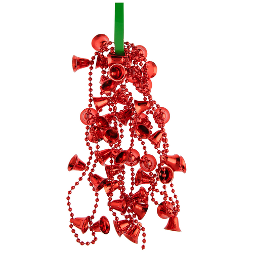 

Гирлянда новогодняя MAGIC TIME Красные колокольчики 270x1,8см