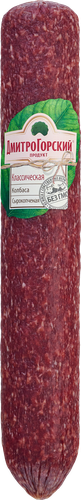 

Колбаса сырокопченая ДМИТРОГОРСКИЙ ПРОДУКТ Классическая, весовая
