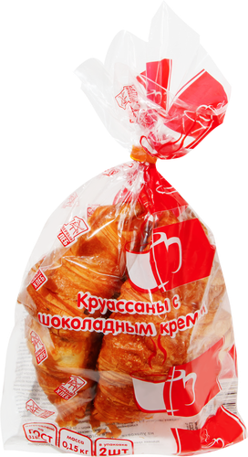 

Круассаны Первый Хлеб с шоколадным кремом 150 г