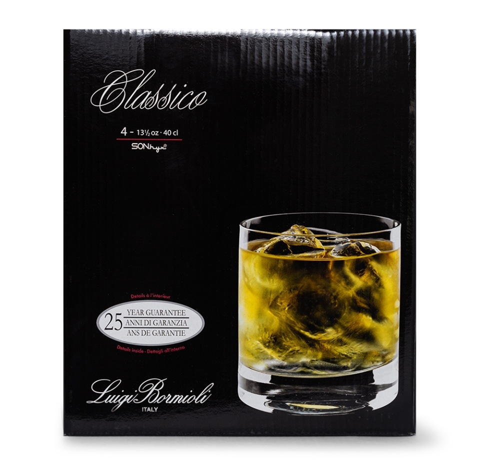 

Набор стаканов для виски Bormioli Luigi Classico 4 шт. х 400 мл