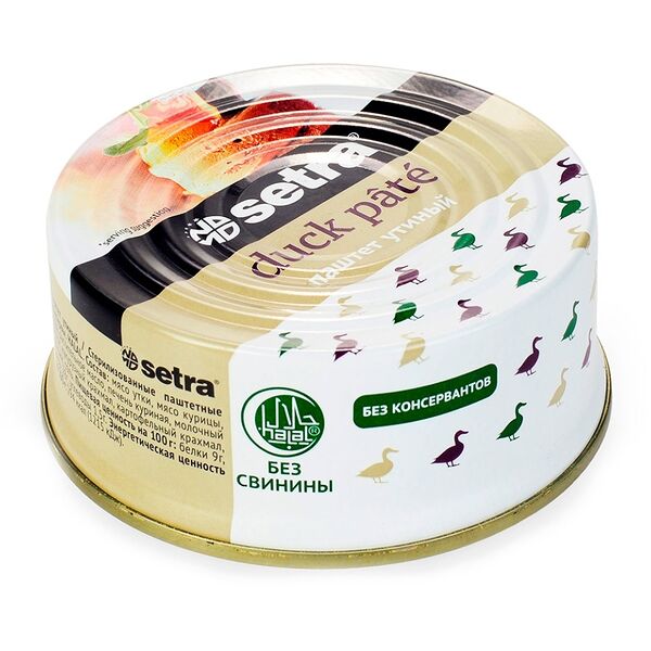 Паштет Setra утиный 100г