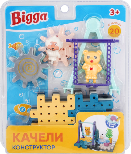

Конструктор BIGGA Самолет/Лодка/Качели, Арт. CB975044