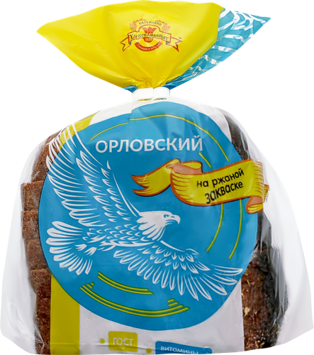 

Хлеб ХК КАЛУЖСКИЙ Орловский в нарезке, 350г