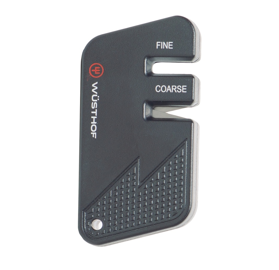 

Точилка для ножей Wuesthof Knife sharpeners двухуровневая карманная черная 1 шт Германия