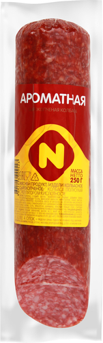 

Колбаса сырокопчёная Останкино Ароматная 250 г
