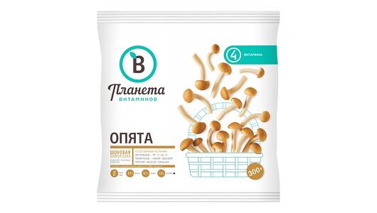 Грибы Планета Витаминов Опята Продукт замороженный