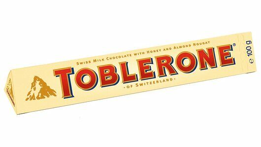 Шоколад молочный Toblerone Швейцарский с медово-миндальной нугой 100г