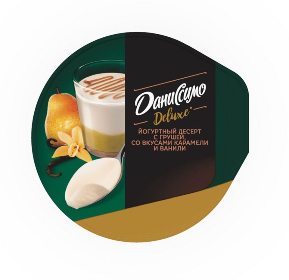 

Десерт йогуртный Даниссимо Deluxe с грушей, со вкусами карамели и ванили 4.2% 160 г