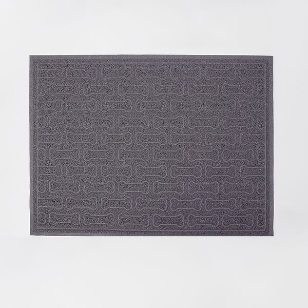 Коврик под кошачий туалет, 60х45 см, серый