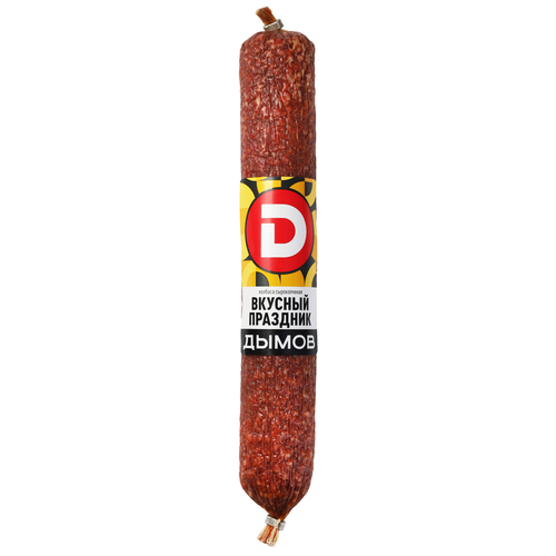 

Колбаса Дымов Вкусный праздник сырокопченая вес