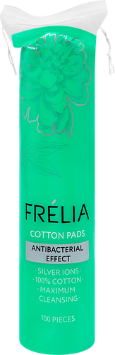 

Диски ватные FRELIA с ионами серебра, 100шт