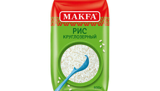 Рис Макфа круглозерновой шлифованный