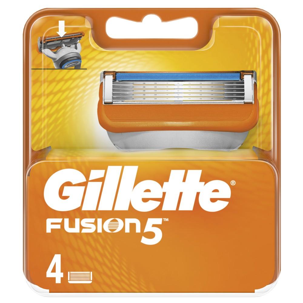 

Кассеты сменные для бритья Gillette Fusion 5 4 шт.