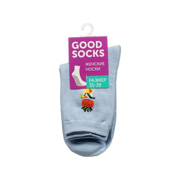 Женские носки Good Socks Ананас/сок/очки Синий р.35-39