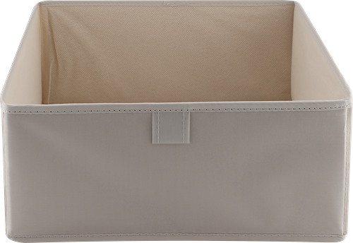 Коробка для хранения HOMECLUB SpaceCube 28x28х13 см, без крышки, полиэстер 