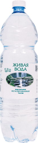 

Вода питьевая ЖИВАЯ ВОДА негазированная, 1.5л