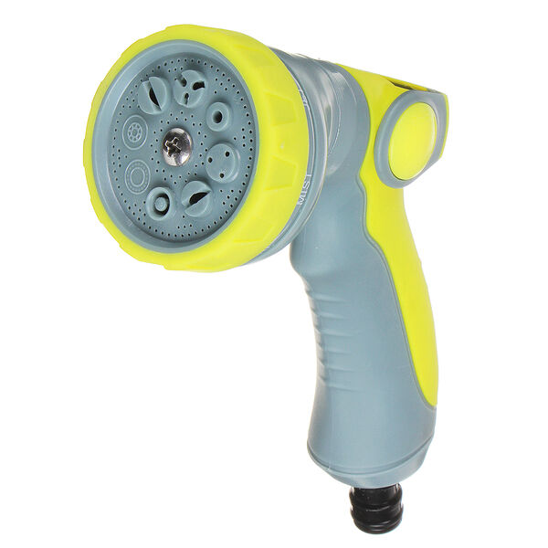 Inbloom пистолет садовый для полива, 8 режимов, регулятор напора, abs, tpr