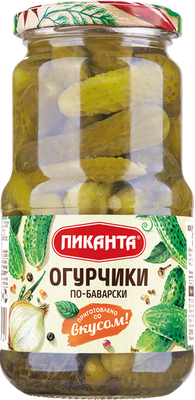 Огурчики Пиканта По-баварски 460 г
