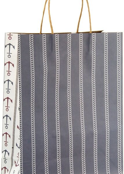 Подарочный пакет Veld Co крафт 26*32*10см в ассортименте