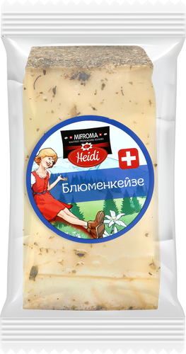 

Сыр твердый HEIDI Блюменкейзе 50%, без змж, весовой