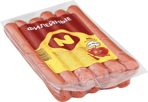 

Сосиски ОСТАНКИНО Филейные, 495г