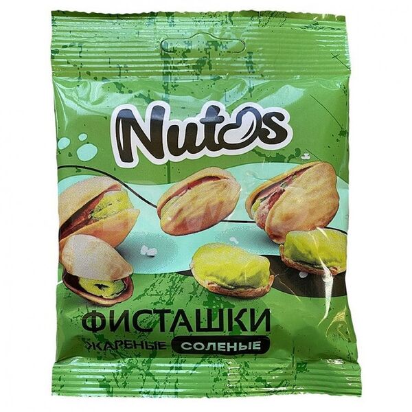 Фисташки Nutos жареные солёные 70 г