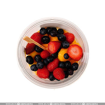 Фруктовый микс манго, клубника, голубика Fresco 400г, Россия