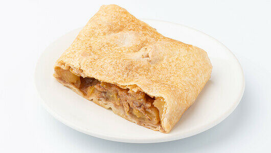 Штрудель яблочный, веган