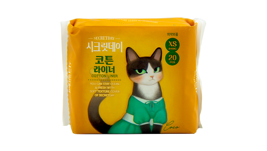 Secretday Прокладки ежедневные 20 шт размер XS